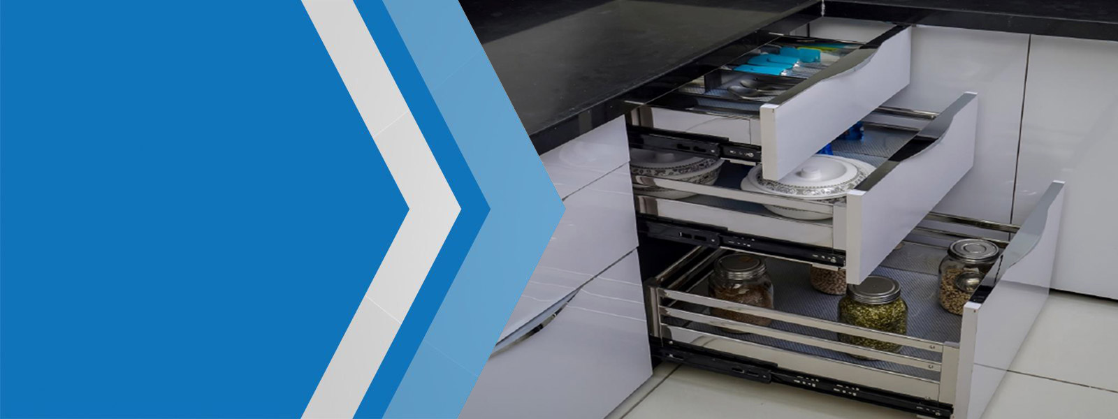 Kitchen Trolley manufacturer, Kitchen Wire Baskets manufacturer from Rajkot